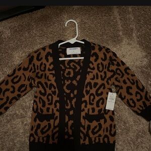 Leopard cardigan